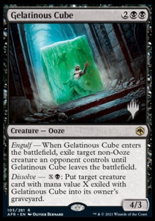 Gelatinous Cube (Promo Pack) [Dungeons & Dragons: Adventures in the Forgotten Realms Promos] - The Mythic Store | 24h Order Processing