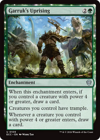 Garruk's Uprising [Lorwyn Eclipsed Commander] - The Mythic Store | 24h Order Processing