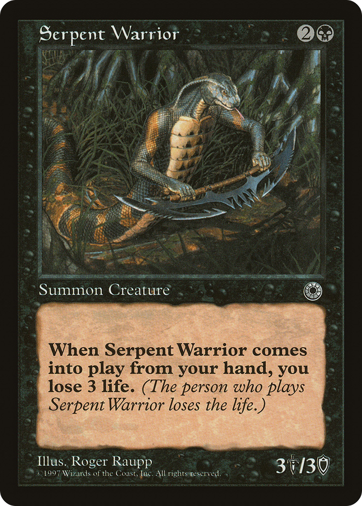 Serpent Warrior [Portal] - The Mythic Store | 24h Order Processing