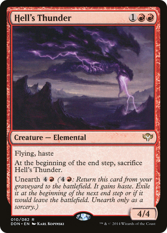 Hell's Thunder [Duel Decks: Speed vs. Cunning] - The Mythic Store | 24h Order Processing