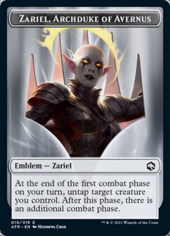 Zariel, Archduke of Avernus Emblem [Dungeons & Dragons: Adventures in the Forgotten Realms Tokens] - The Mythic Store | 24h Order Processing