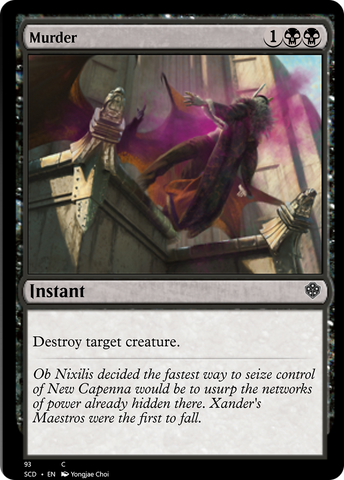 Murder [Starter Commander Decks] - The Mythic Store | 24h Order Processing