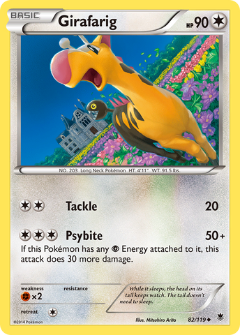 Girafarig (82/119) [XY: Phantom Forces] - The Mythic Store | 24h Order Processing