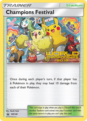 Champions Festival (SM148) (2018 Top Quarter Finalist) [Sun & Moon: Black Star Promos] - The Mythic Store | 24h Order Processing