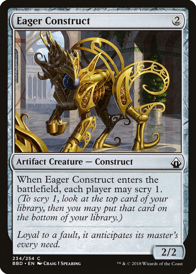 Eager Construct [Battlebond] - The Mythic Store | 24h Order Processing