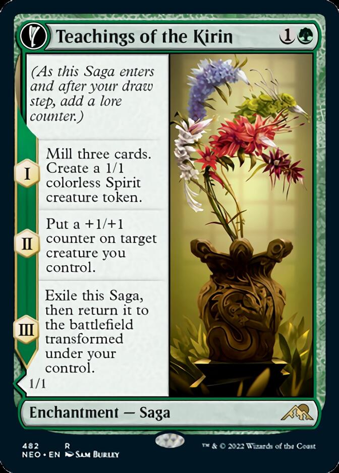 Teachings of the Kirin // Kirin-Touched Orochi (Extended Art) [Kamigawa: Neon Dynasty] - The Mythic Store | 24h Order Processing