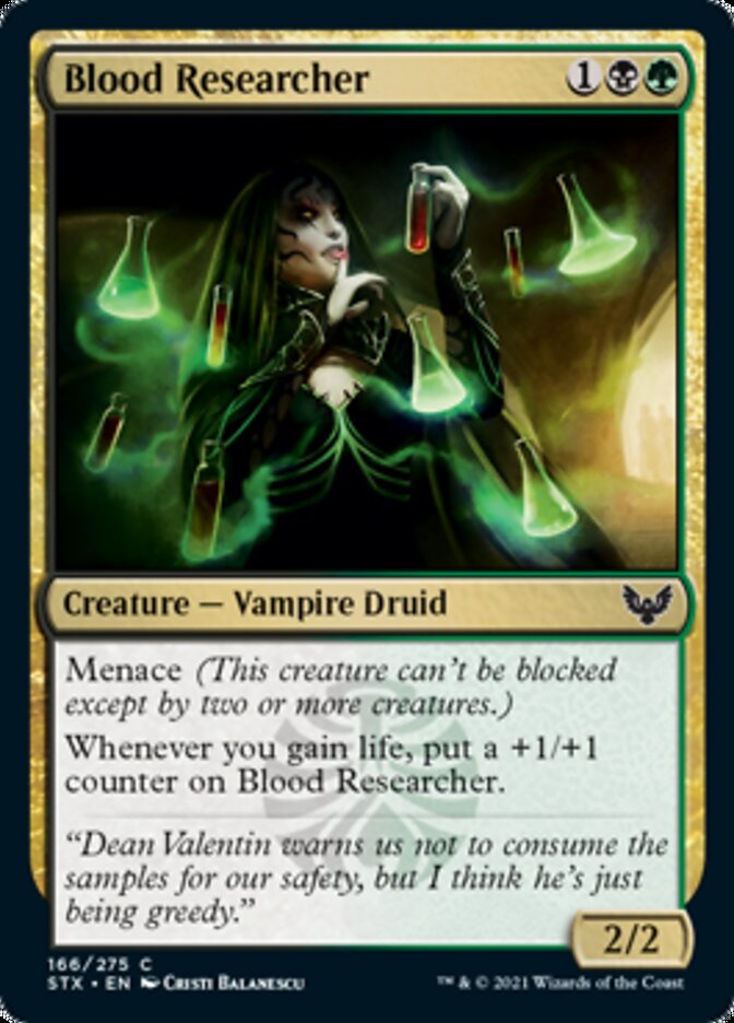Blood Researcher [Strixhaven: School of Mages] - The Mythic Store | 24h Order Processing