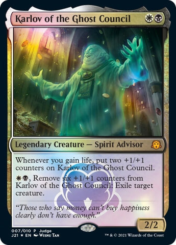 Karlov of the Ghost Council [Judge Gift Cards 2021] - The Mythic Store | 24h Order Processing