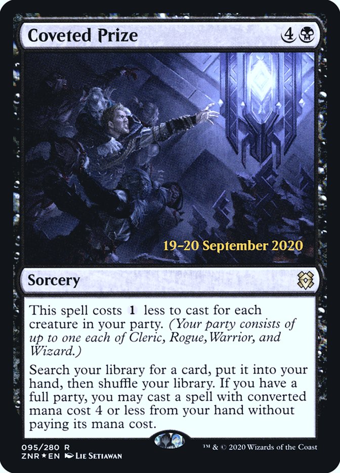 Coveted Prize [Zendikar Rising Prerelease Promos] - The Mythic Store | 24h Order Processing