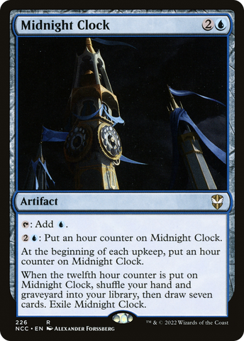 Midnight Clock [Streets of New Capenna Commander] - The Mythic Store | 24h Order Processing