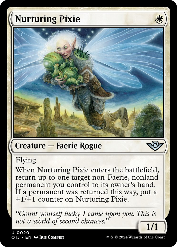 Nurturing Pixie [Outlaws of Thunder Junction] - The Mythic Store | 24h Order Processing