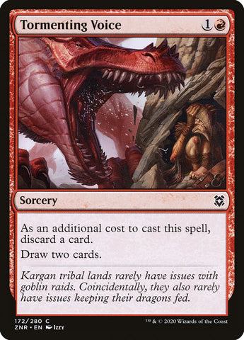 Tormenting Voice [Zendikar Rising] - The Mythic Store | 24h Order Processing