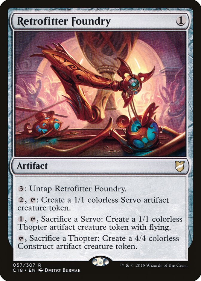 Retrofitter Foundry [Commander 2018] - The Mythic Store | 24h Order Processing