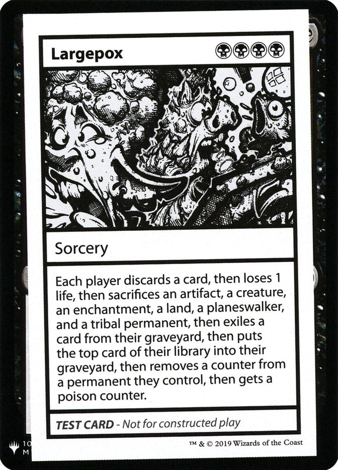 Largepox [Mystery Booster Playtest Cards] - The Mythic Store | 24h Order Processing
