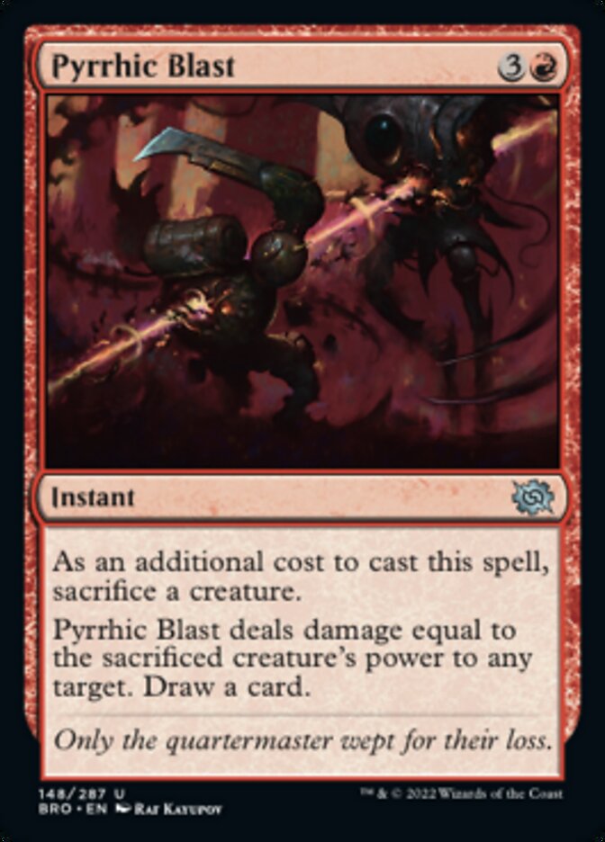 Pyrrhic Blast [The Brothers' War] - The Mythic Store | 24h Order Processing