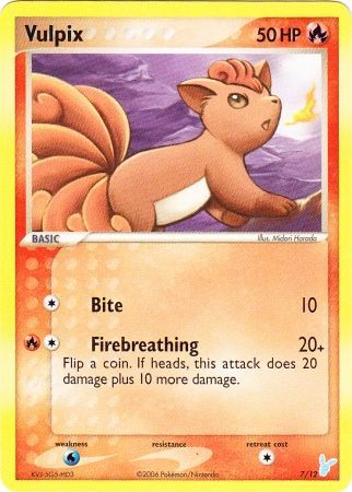 Vulpix (7/12) [EX: Trainer Kit 2 - Minun] - The Mythic Store | 24h Order Processing