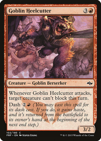 Goblin Heelcutter [Fate Reforged] - The Mythic Store | 24h Order Processing