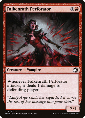 Falkenrath Perforator [Innistrad: Midnight Hunt] - The Mythic Store | 24h Order Processing