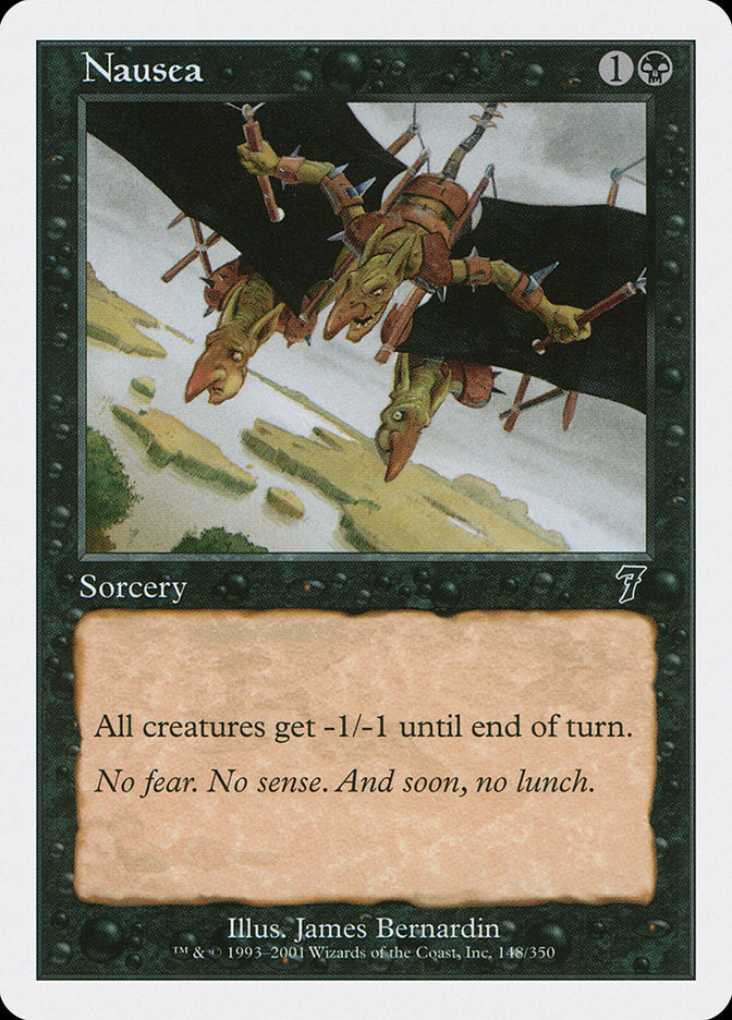 Nausea [Seventh Edition] - The Mythic Store | 24h Order Processing