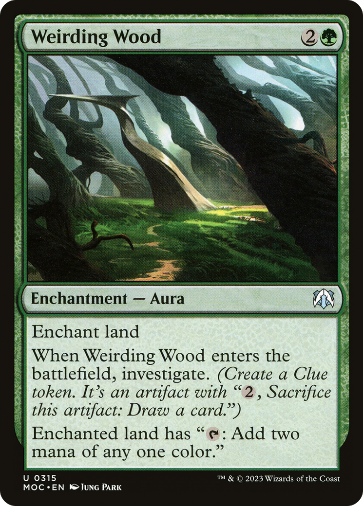Weirding Wood [March of the Machine Commander] - The Mythic Store | 24h Order Processing