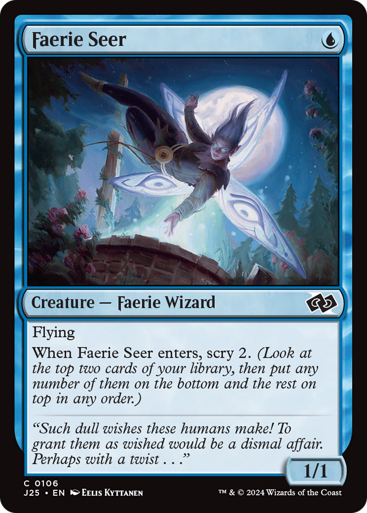 Faerie Seer [Foundations Jumpstart] - The Mythic Store | 24h Order Processing