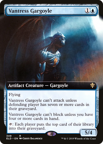 Vantress Gargoyle (Extended Art) [Throne of Eldraine] - The Mythic Store | 24h Order Processing