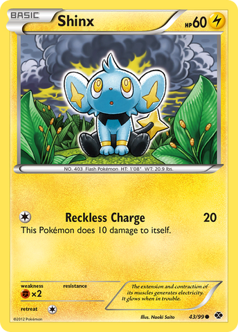 Shinx (43/99) [Black & White: Next Destinies] - The Mythic Store | 24h Order Processing