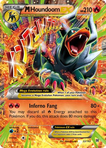 M Houndoom EX (22/162) [XY: BREAKthrough] - The Mythic Store | 24h Order Processing