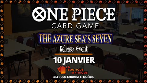 OP-14 Release Event (10 Janvier) Ticket - The Mythic Store | 24h Order Processing