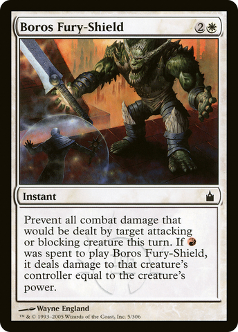 Boros Fury-Shield [Ravnica: City of Guilds] - The Mythic Store | 24h Order Processing