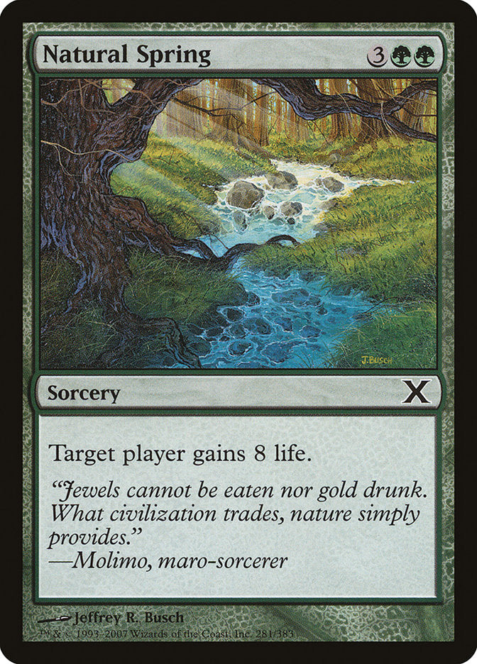 Natural Spring [Tenth Edition] - The Mythic Store | 24h Order Processing