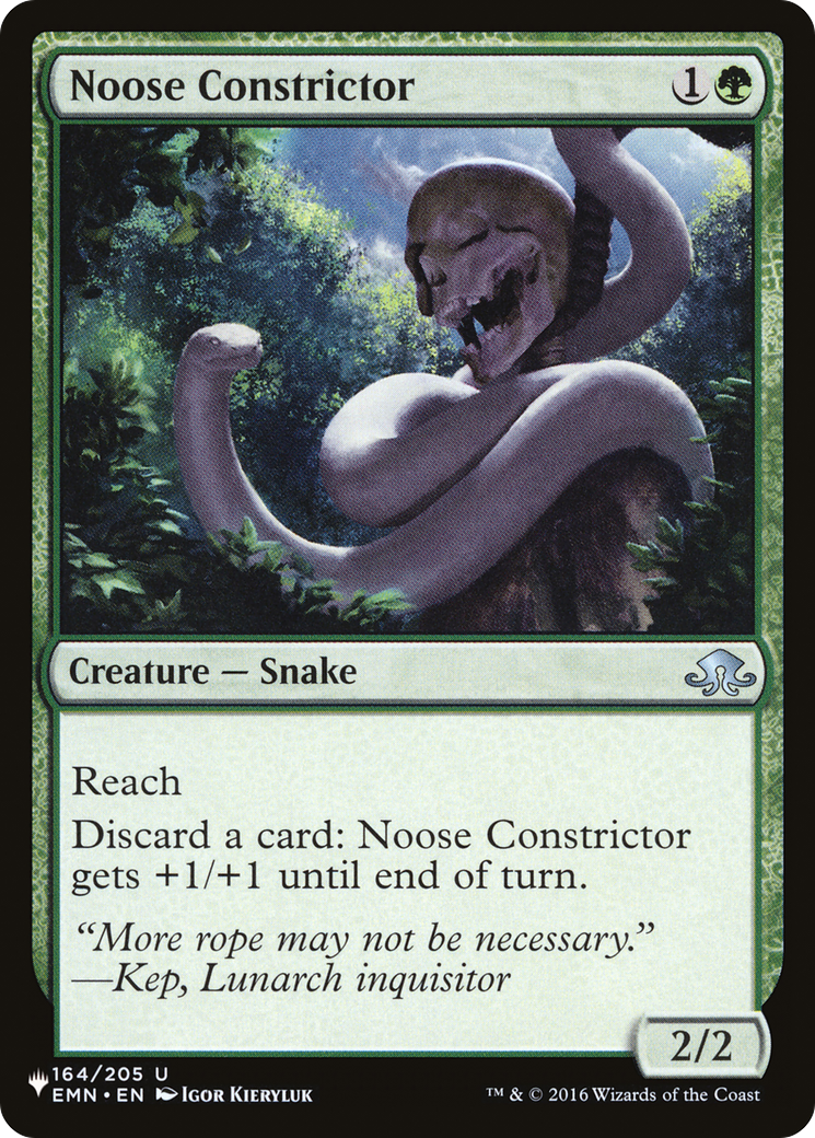 Noose Constrictor [The List] - The Mythic Store | 24h Order Processing