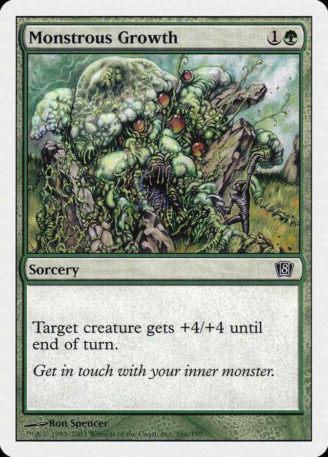 Monstrous Growth [Eighth Edition] - The Mythic Store | 24h Order Processing