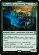 Mikey & Mona, Mutant Sitters [Teenage Mutant Ninja Turtles Commander] - The Mythic Store | 24h Order Processing