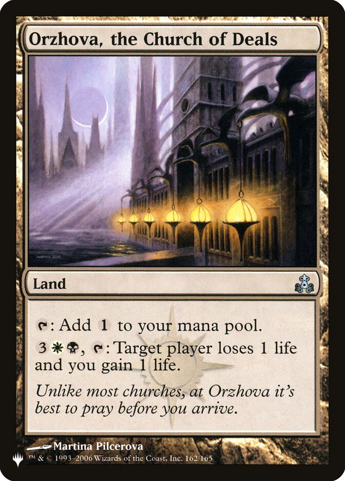 Orzhova, the Church of Deals [The List] - The Mythic Store | 24h Order Processing