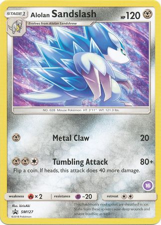 Alolan Sandslash (SM127) (Deck Exclusive #16) [Sun & Moon: Trainer Kit - Alolan Sandslash] - The Mythic Store | 24h Order Processing