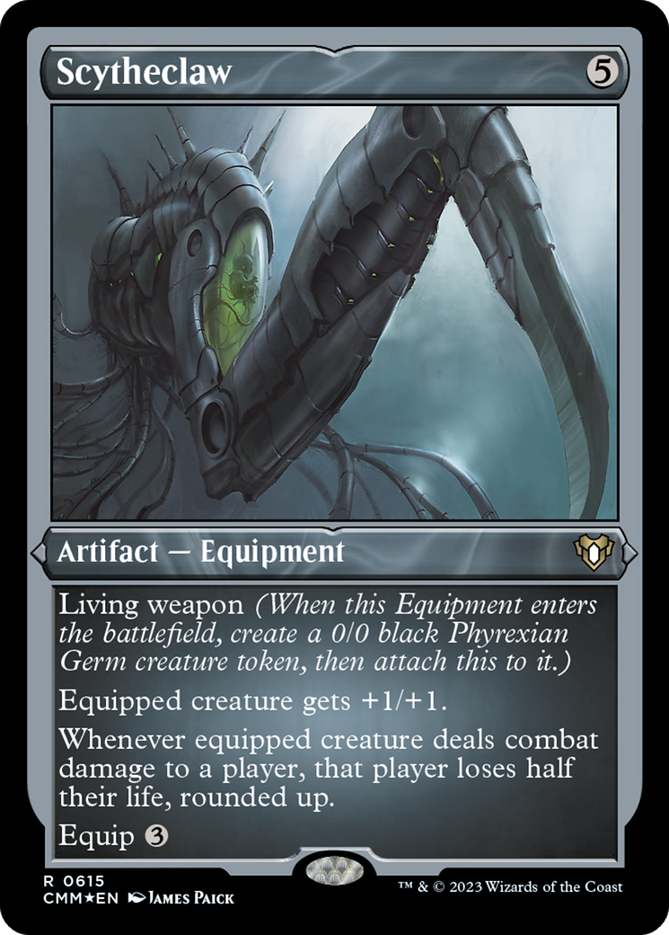 Scytheclaw (Foil Etched) [Commander Masters] - The Mythic Store | 24h Order Processing