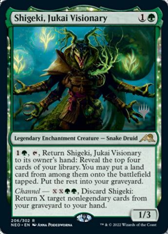 Shigeki, Jukai Visionary (Promo Pack) [Kamigawa: Neon Dynasty Promos] - The Mythic Store | 24h Order Processing