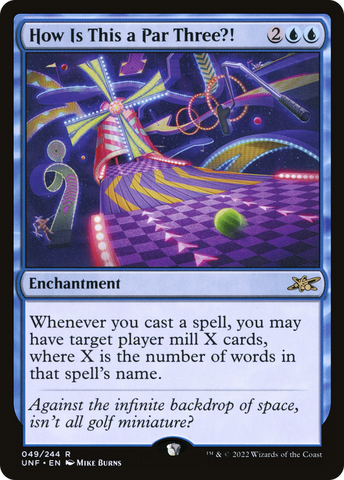 How Is This a Par Three?! [Unfinity] - The Mythic Store | 24h Order Processing