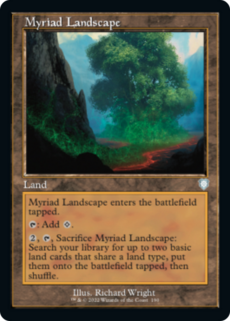 Myriad Landscape (Retro) [The Brothers' War Commander] - The Mythic Store | 24h Order Processing