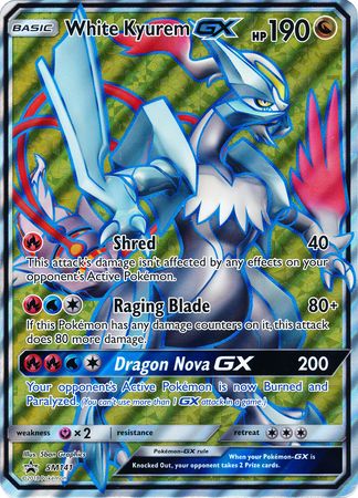 White Kyurem GX (SM141) (Jumbo Card) [Sun & Moon: Black Star Promos] - The Mythic Store | 24h Order Processing