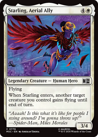 Starling, Aerial Ally [Marvel Super Heroes Commander] - The Mythic Store | 24h Order Processing
