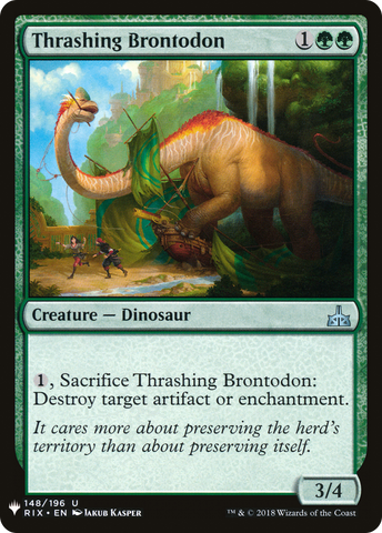 Thrashing Brontodon [Mystery Booster] - The Mythic Store | 24h Order Processing