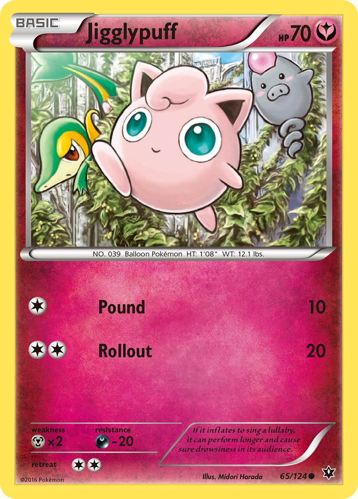 Jigglypuff (65/124) [XY: Fates Collide] - The Mythic Store | 24h Order Processing