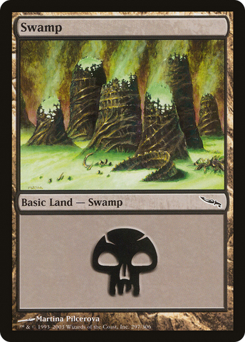 Swamp (297) [Mirrodin] - The Mythic Store | 24h Order Processing