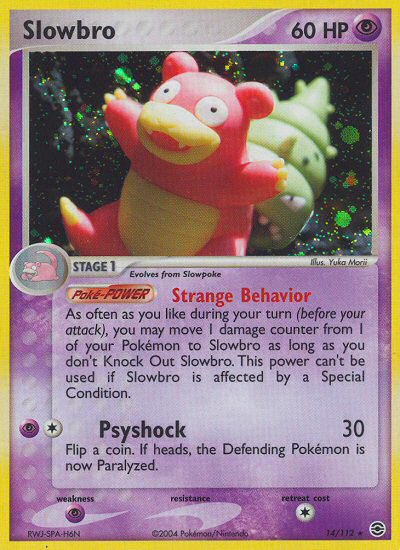 Slowbro (14/112) [EX: FireRed & LeafGreen] - The Mythic Store | 24h Order Processing