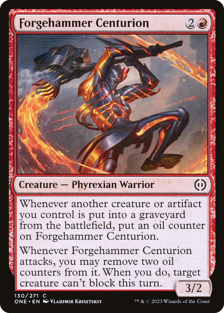 Forgehammer Centurion [Phyrexia: All Will Be One] - The Mythic Store | 24h Order Processing