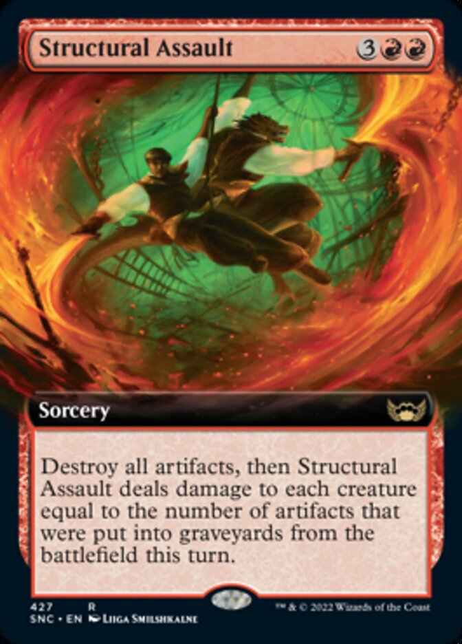 Structural Assault (Extended Art) [Streets of New Capenna] - The Mythic Store | 24h Order Processing