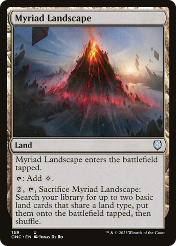 Myriad Landscape [Phyrexia: All Will Be One Commander] - The Mythic Store | 24h Order Processing