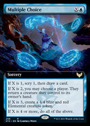 Multiple Choice (Extended Art) [Strixhaven: School of Mages] - The Mythic Store | 24h Order Processing